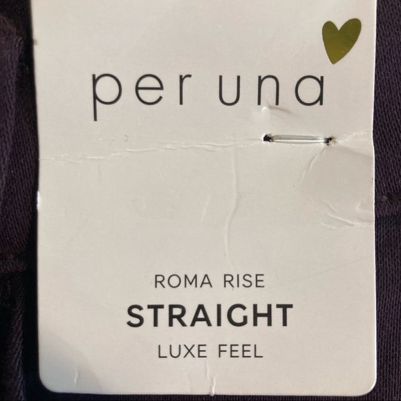 PER UNA Sz 12 Roma  Rise Straight Luxe Feel Rhinestone Embellished Jeans - Picture 3 of 12